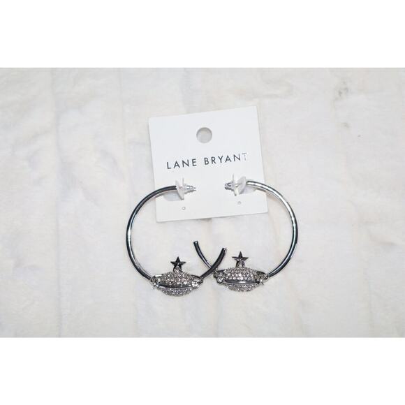 Lane Bryant Hoop Earrings - Picture 2 of 3